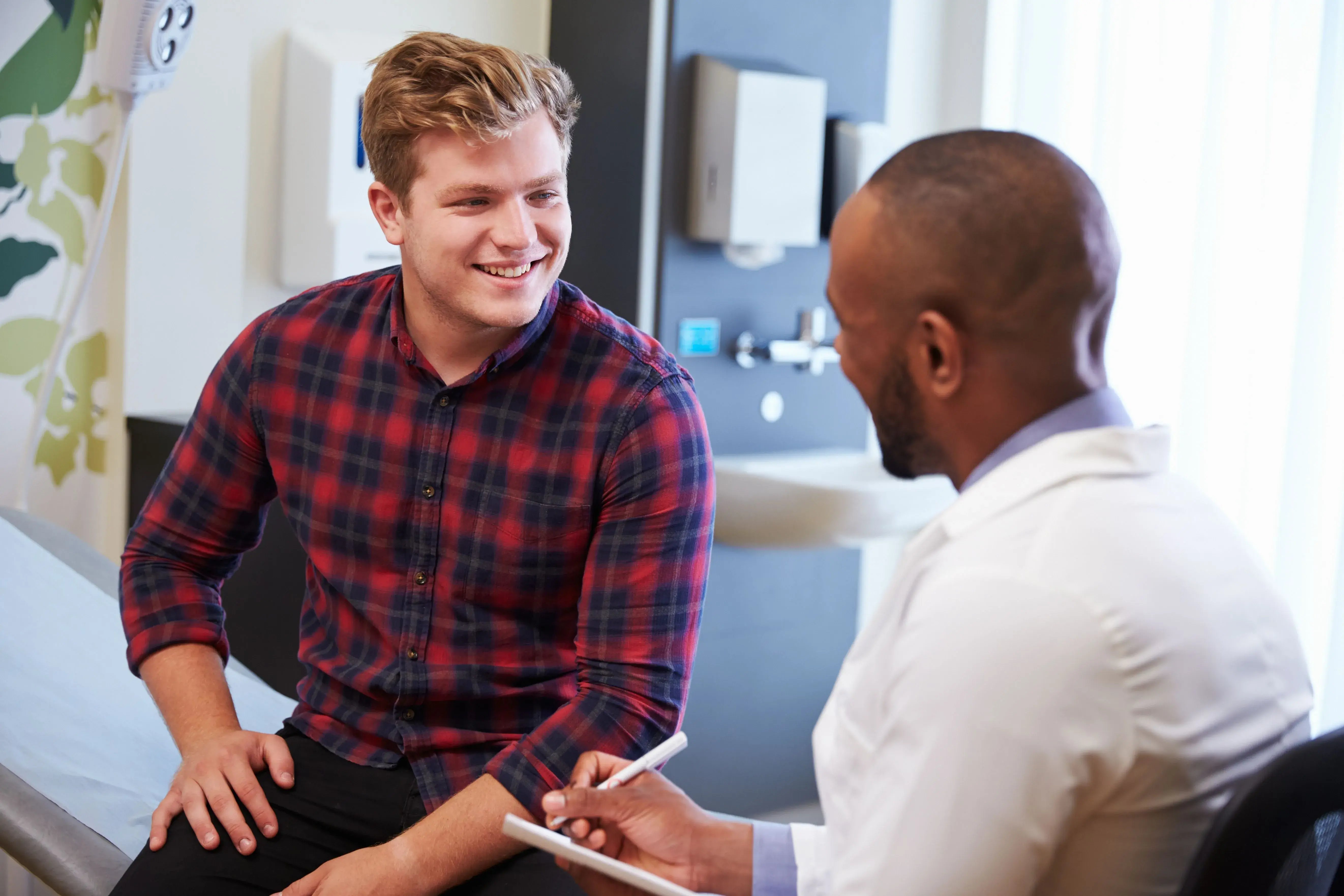 patient with doctor